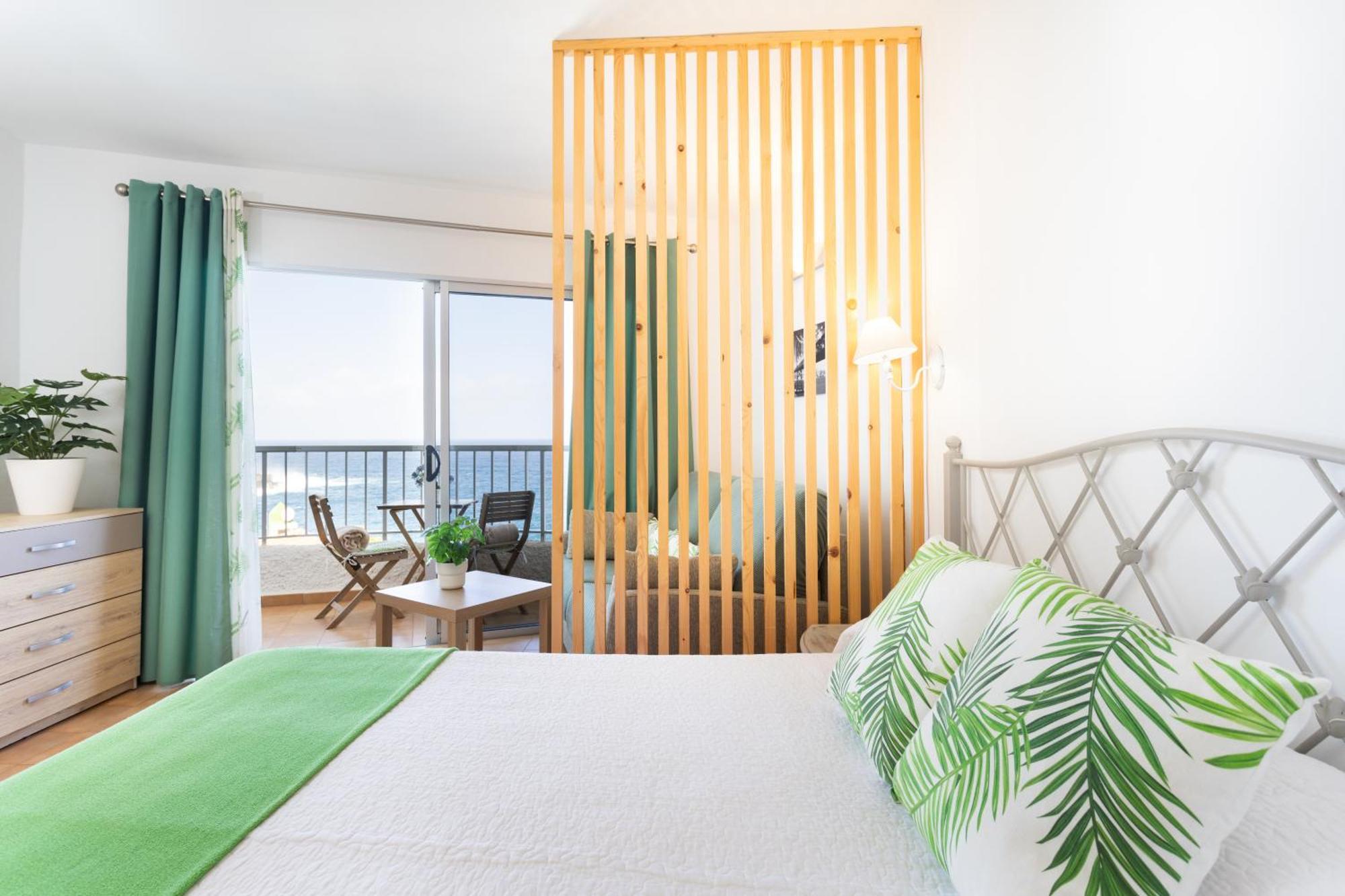 Cozy Seafront Studio With Balcony & Ocean Views San Marcos  المظهر الخارجي الصورة